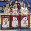 Senior Lady Generals Madison Curry, Kylee Shannon, and Jenna Creech